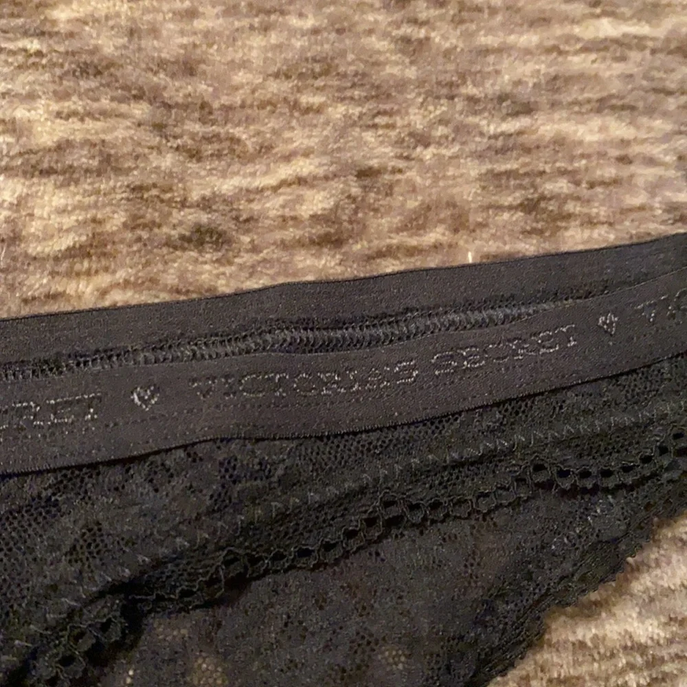 🖤Victoria’s Secret Black Lace Panty Thong🖤‎